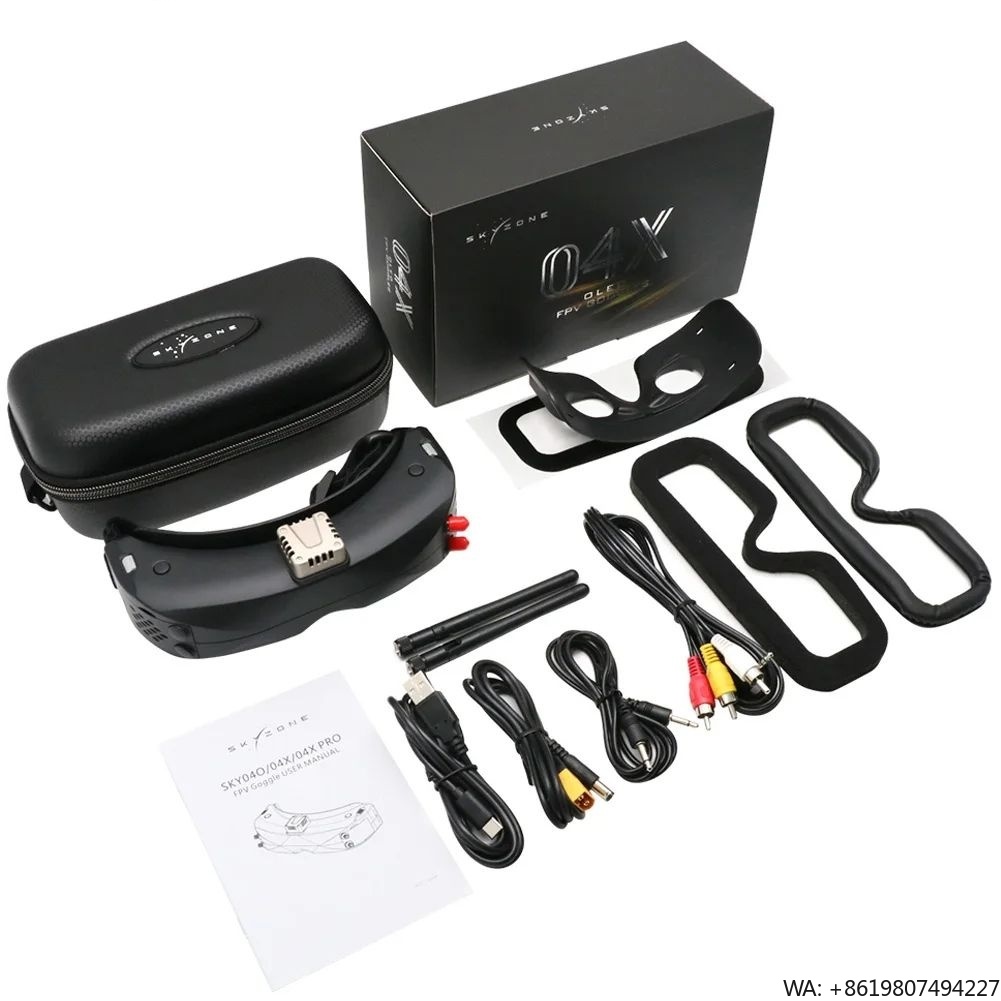 Skyzone Sky04O Pro Fpv Goggles - SKYZONE SKY04O Pro FPVゴーグル OLED 5.8Ghz