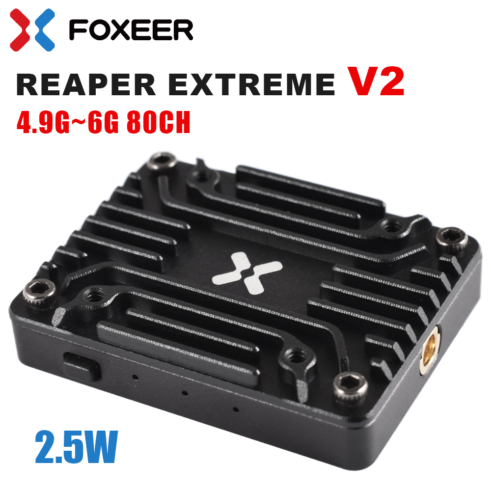 Foxeerビデオ送信機とcncシェル、rc fpvドローン - Foxeer Reaper Extreme 2.5W Vtx のレビューと価格